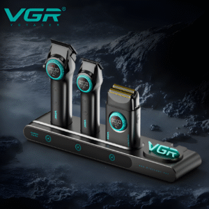 Combo Profesional Vgr 3 En 1 Cortadora + Trimmer + Shaver
